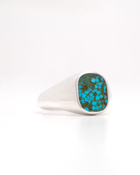 Turquoise in Silver - Size 11