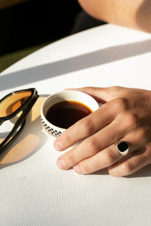 Onyx Signet Ring