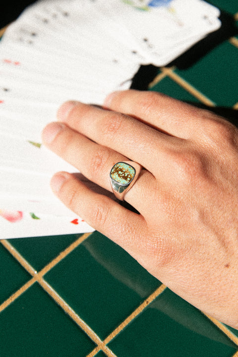 Turquoise Signet Ring