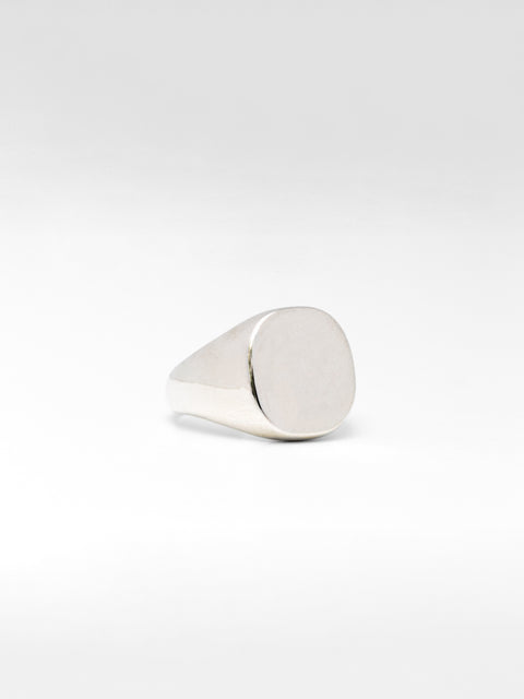 Blank Slate Signet - Silver