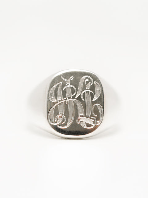 Monogram Signet - Silver