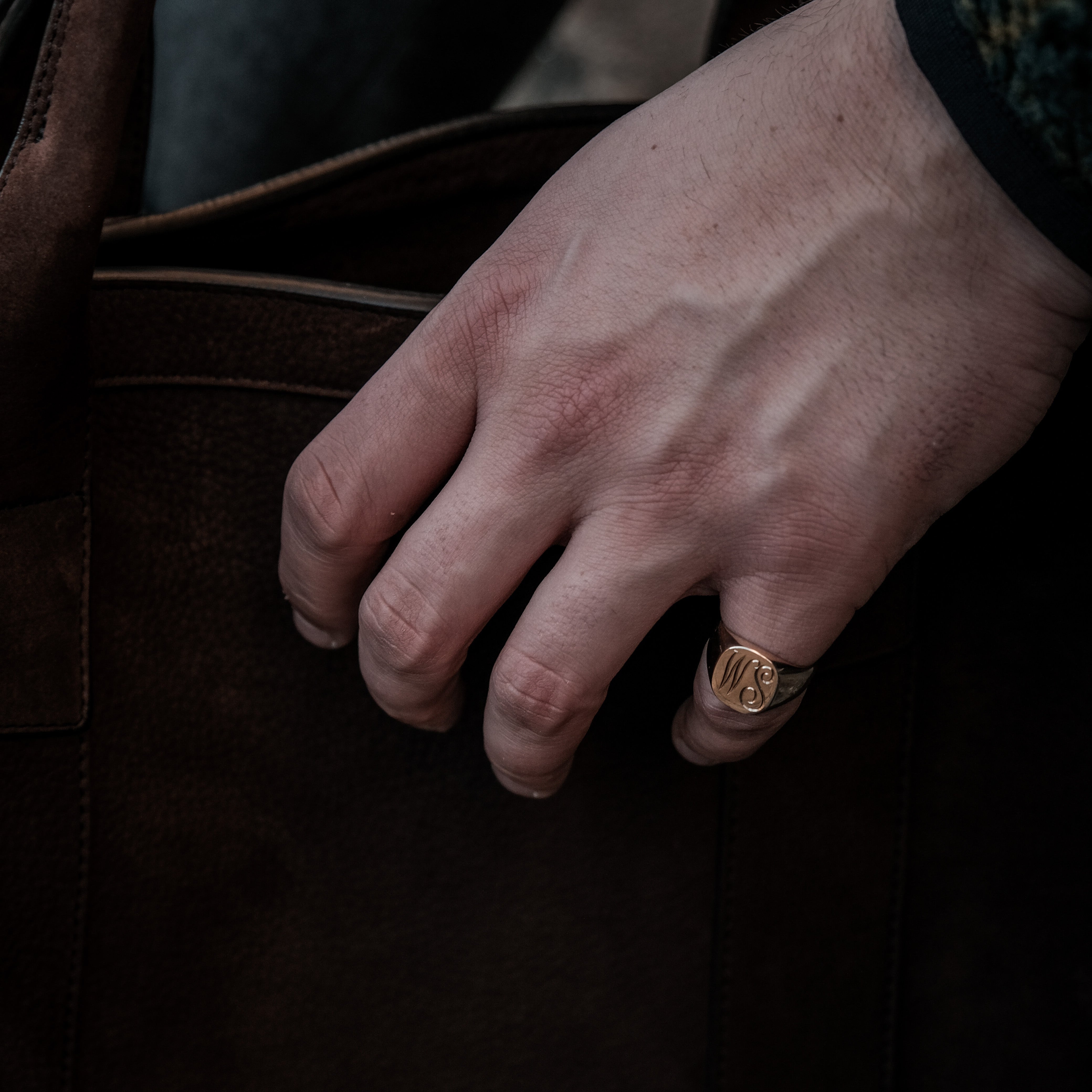 Monogram Signet - 14k & 18k Solid Gold