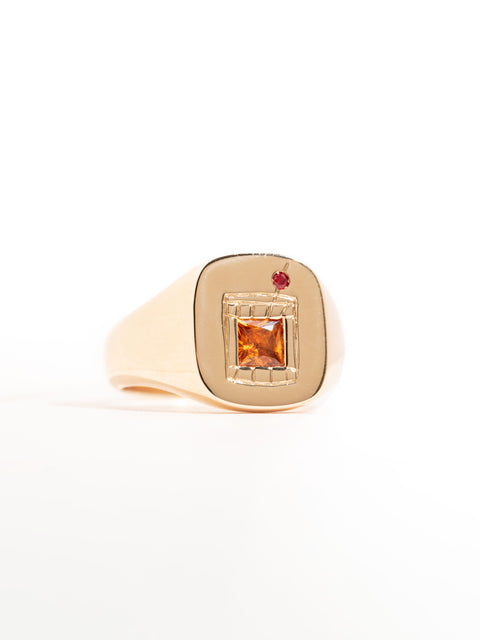 Old Fashioned Cocktail Ring