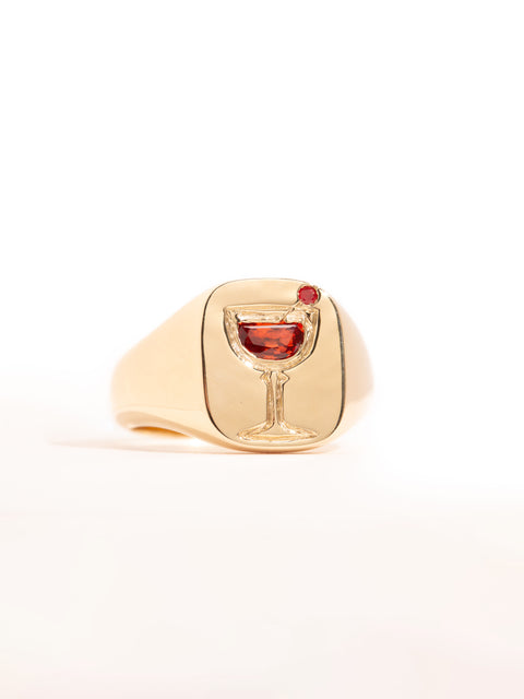 Manhattan Cocktail Ring