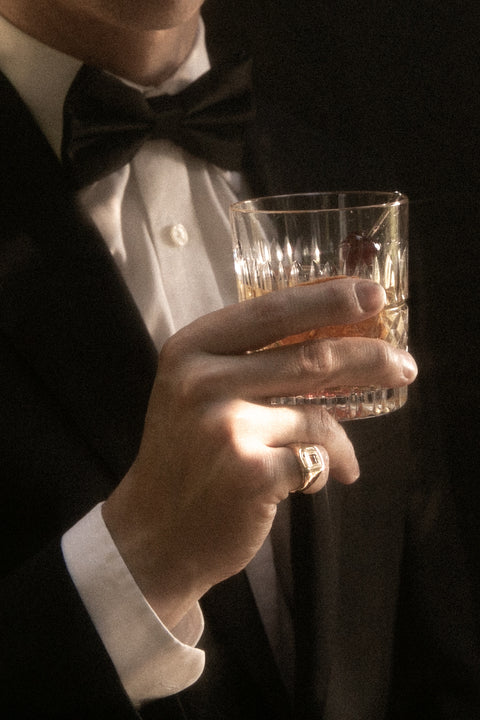 Old Fashioned Cocktail Ring