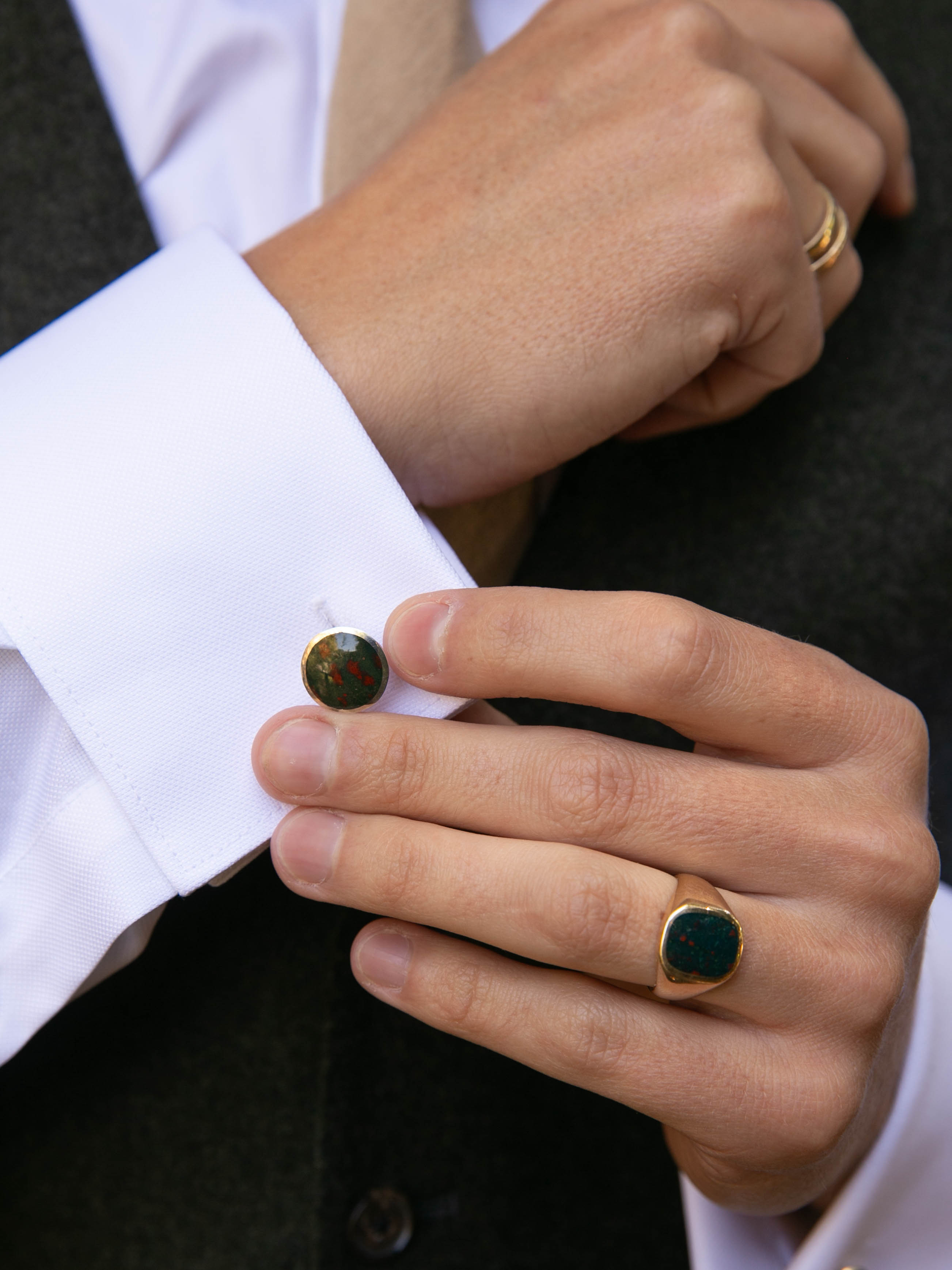Stone Cufflinks