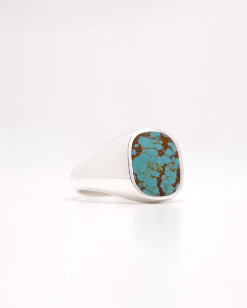 Turquoise in Silver - Size 7