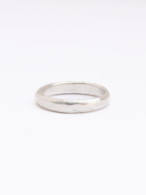 Silver Cypress 4mm Band - Size 10 1/4