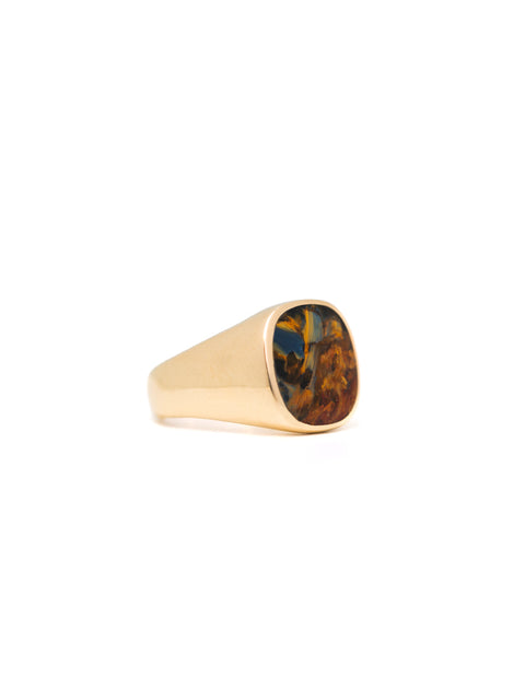 Tempest Stone Signet Ring