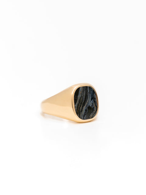 Tempest Stone Signet Ring