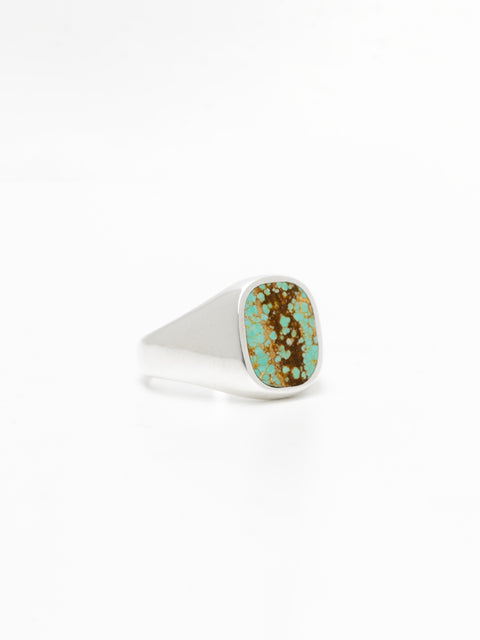 Turquoise in Silver - Size 8