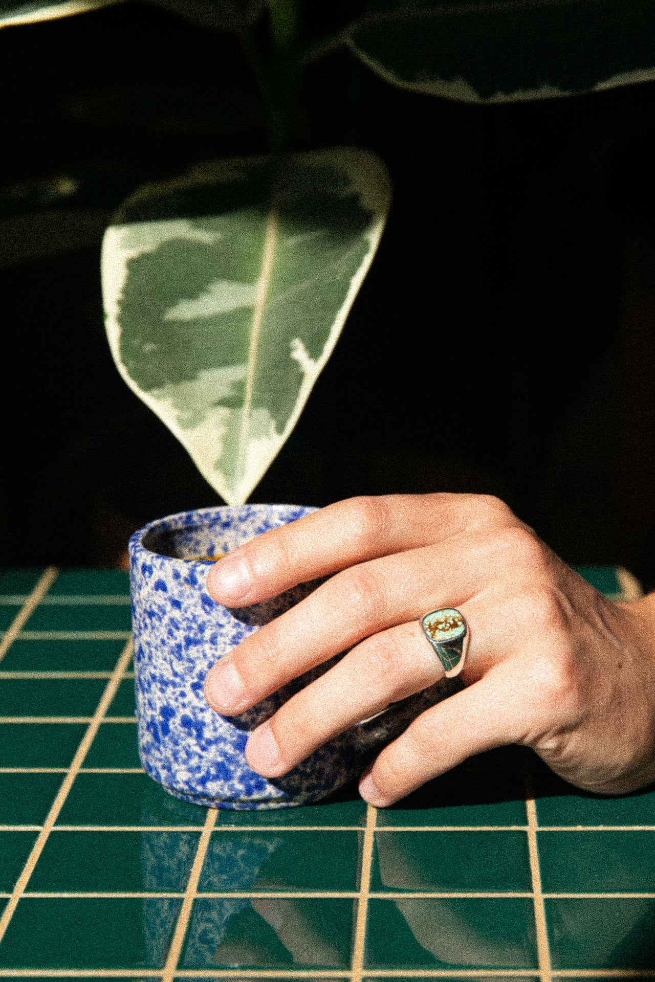 Turquoise Signet Ring