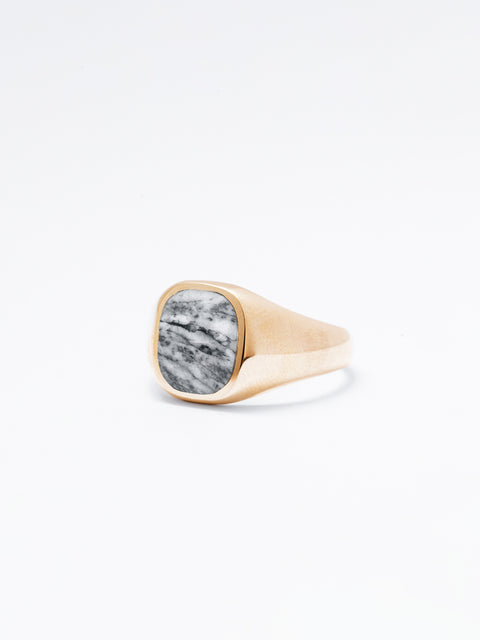 Pinestone Signet Ring