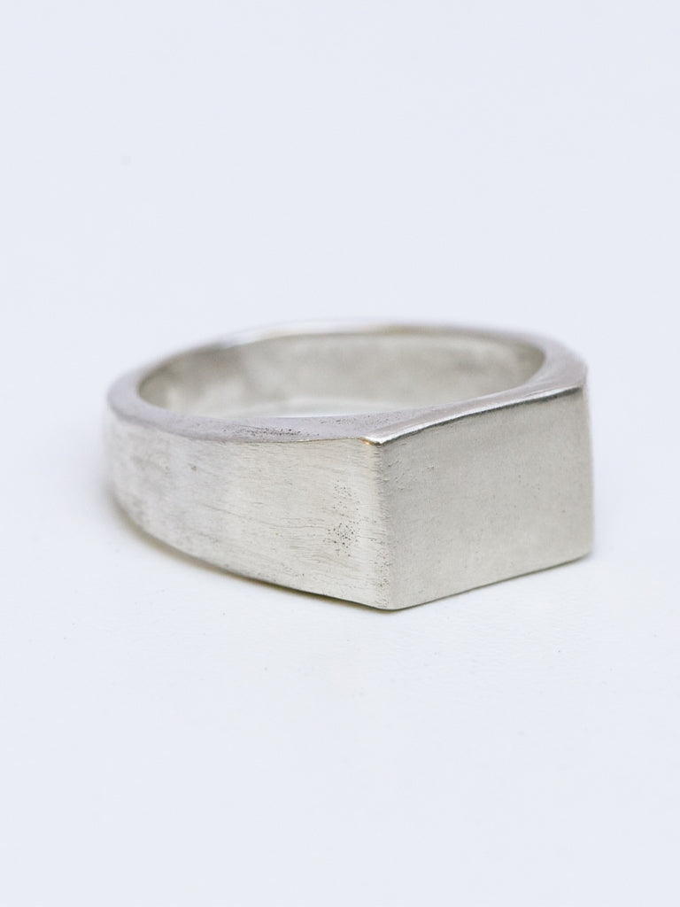 Mens Engravable Pinky Ring in Sterling Silver, 14k Gold & 18k Gold ...